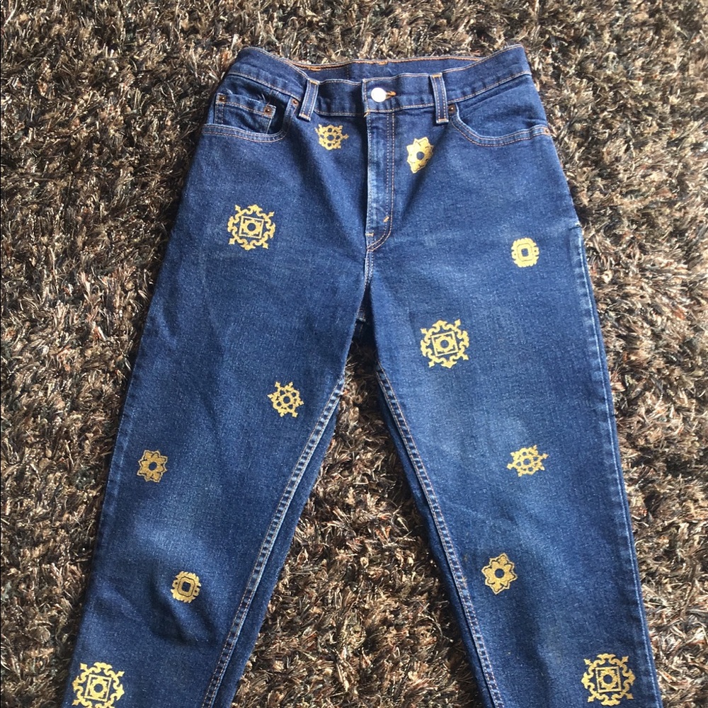 One of a kind Gold Star Levi’s